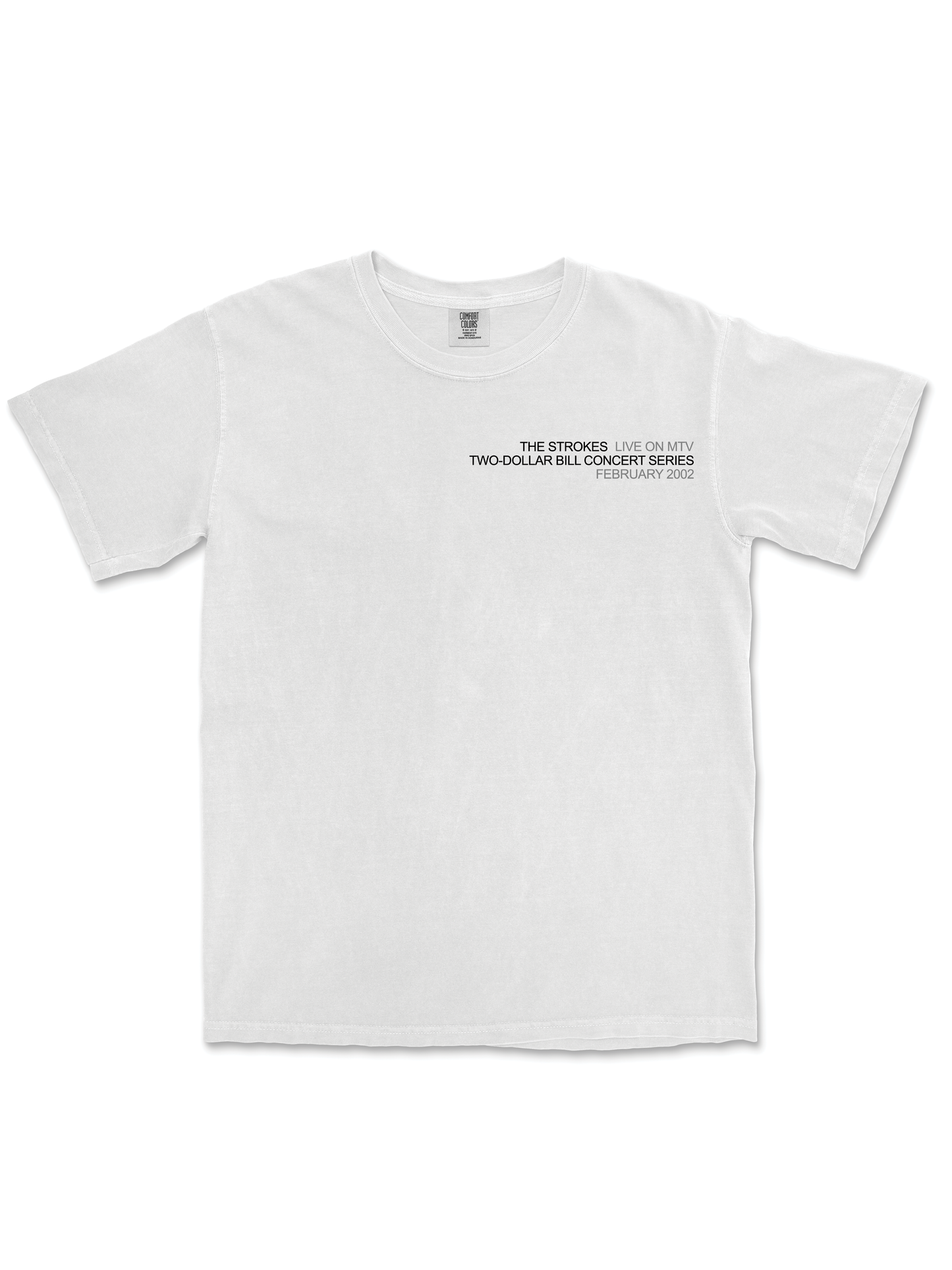 The Strokes $2 Bill Concert Tee